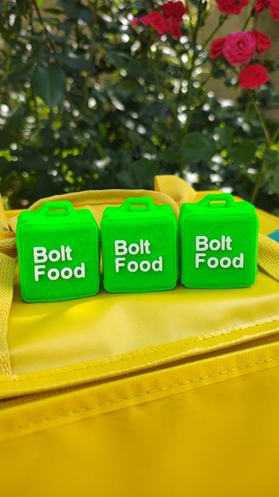 Сумка Bolt Food брелок