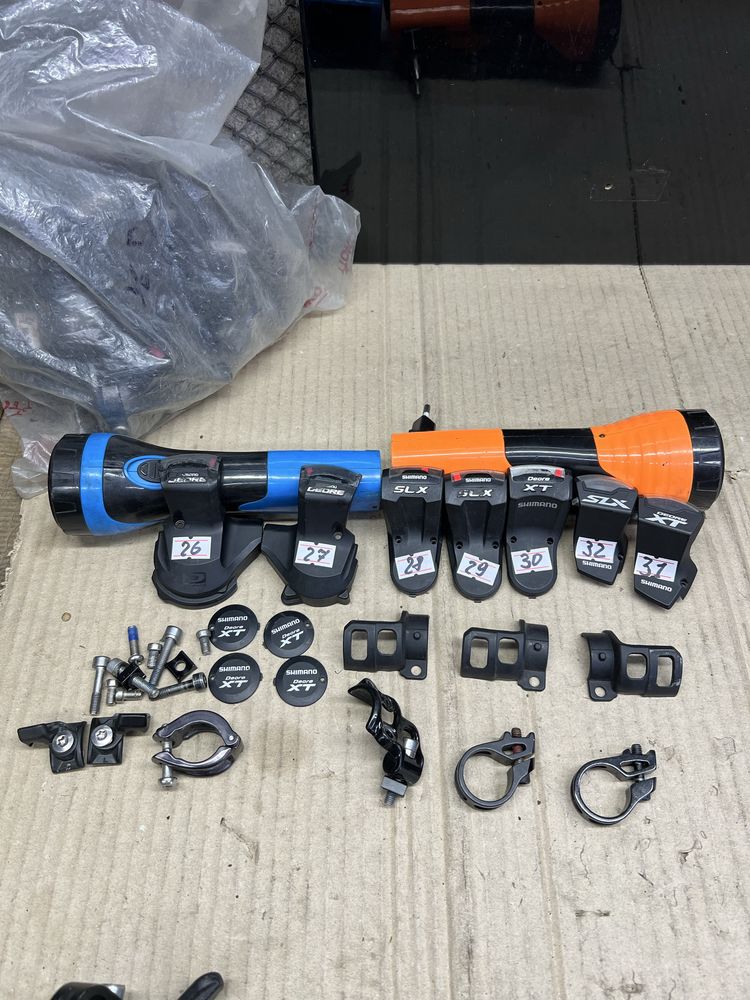 Перемикачі/переключатели/манетки Shimano/Acera/Alivio/Deore/SLX/Xt