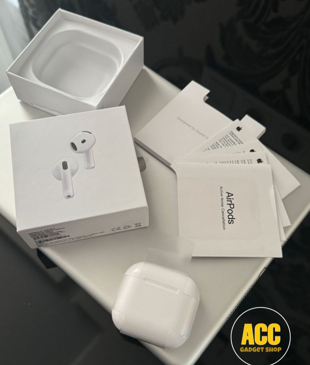 Найновіші навушники apple airPods 4 lux якості