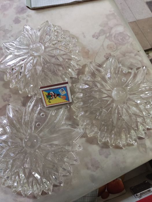 Подвески хрустальные  с латунными соединениями