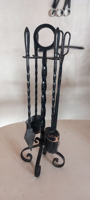 Kit para limpeza de lareira ou recuperador