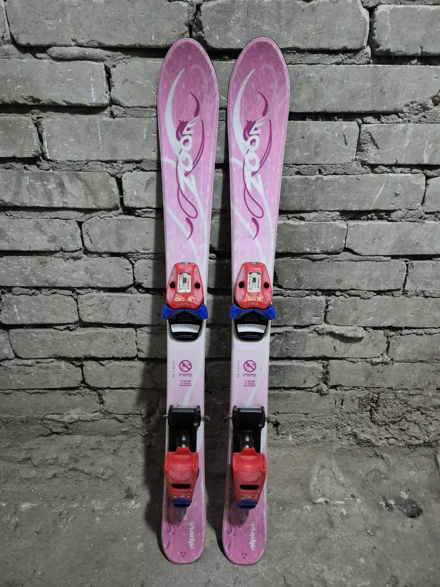 Narty dziecięce 90cm stan bardzo dobry.