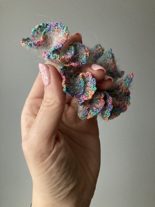 NOWA gumka do włosów typu scrunchie - handmade