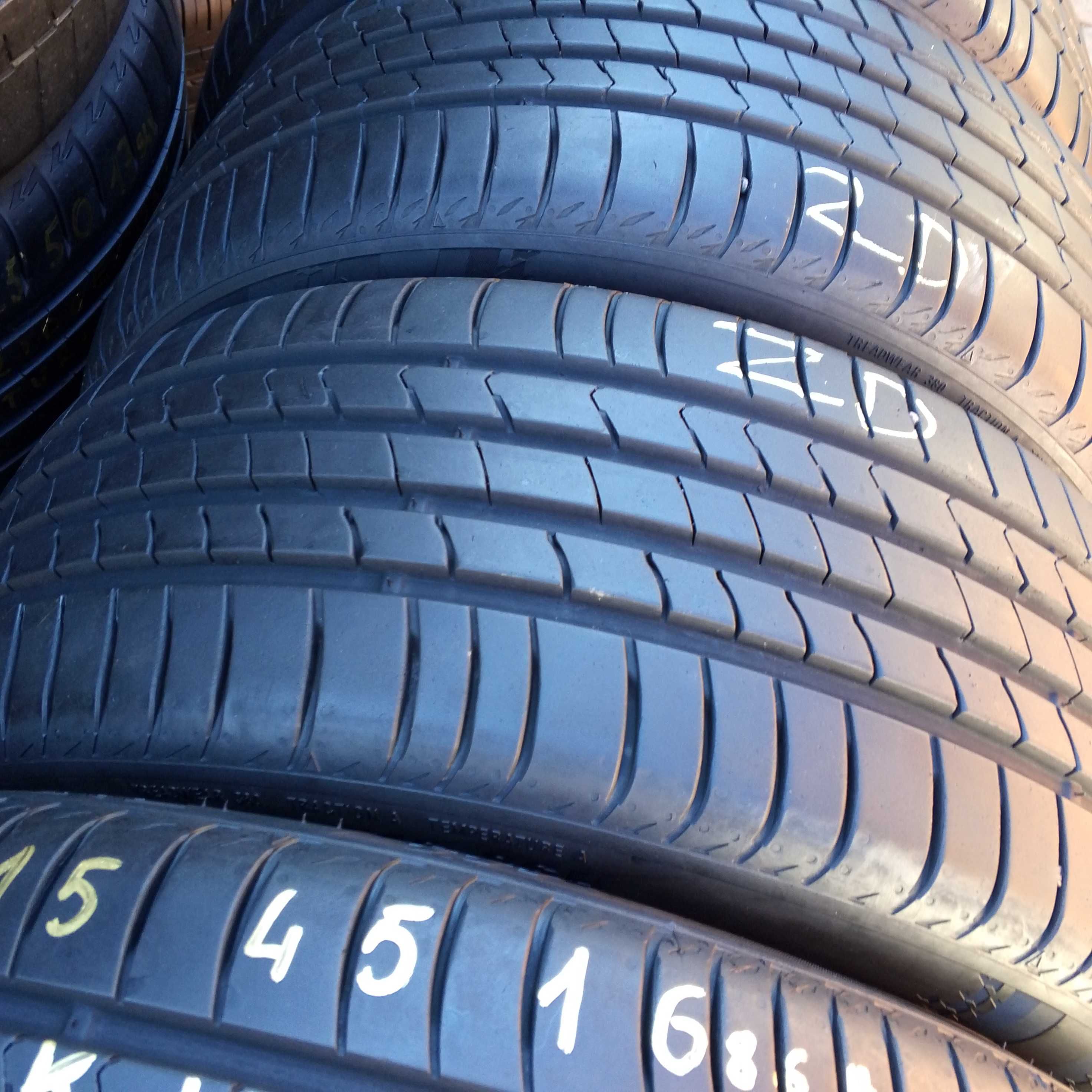 opony jak NOWE 4 szt.215/45/16 Kumho 2022rok