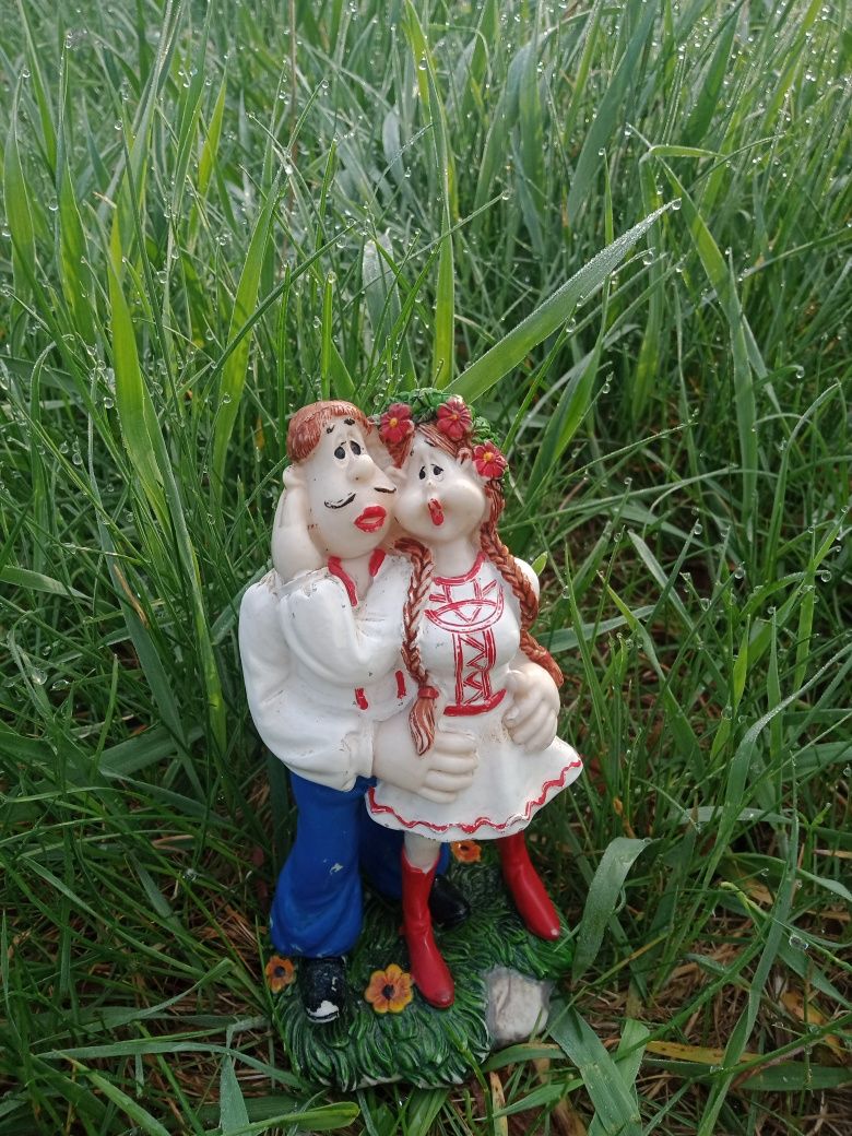Украинская пара влюбленных,