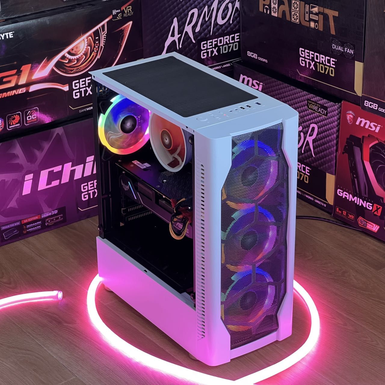 RX 5700XT (RTX 3060), 12 ядер, 16ГБ DDR4| Ігровий компьютер Игровой ПК