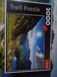 Puzzle Trefl 2000 góry jeziora