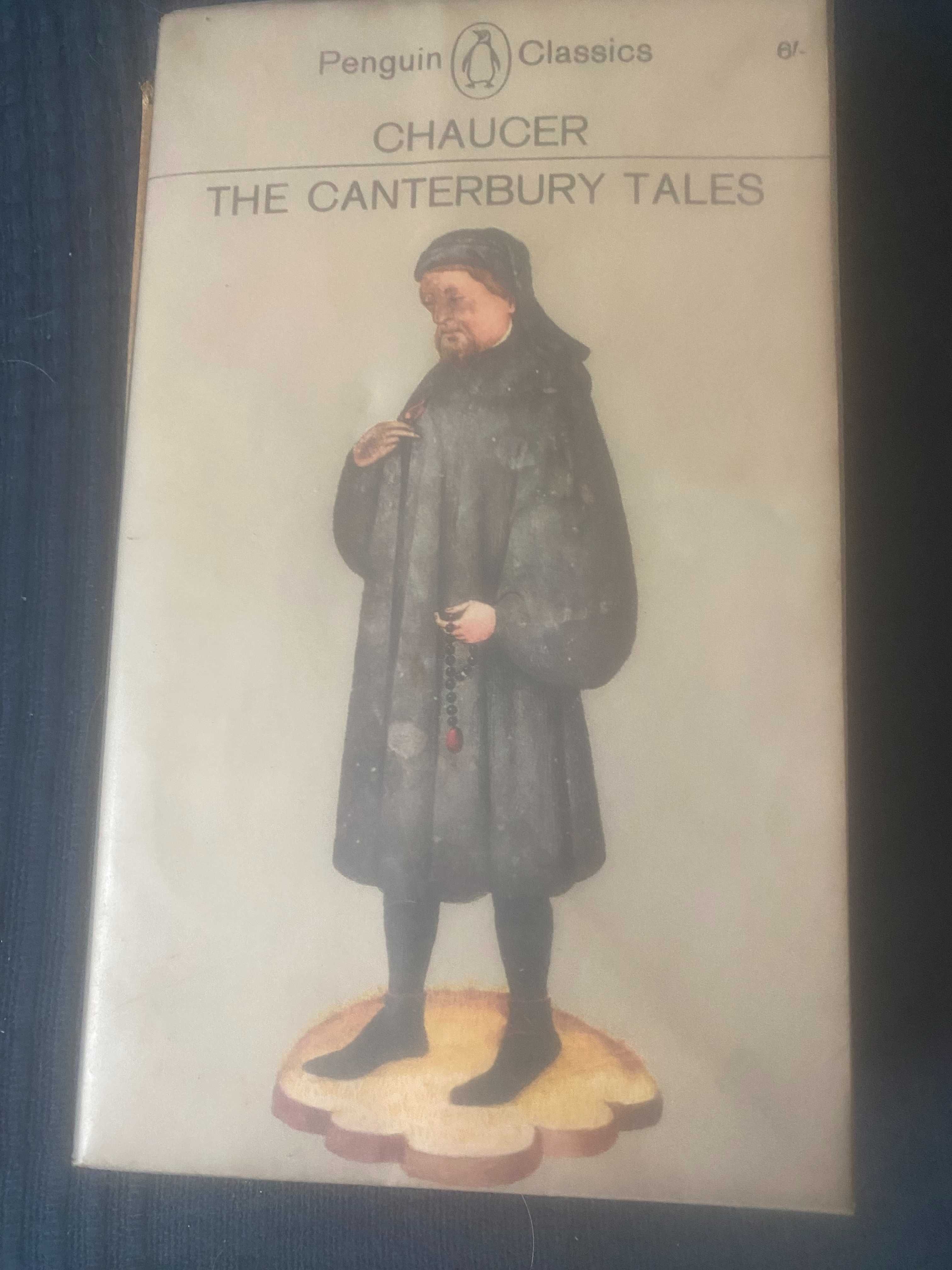 livro chaucer  the canterbury tales