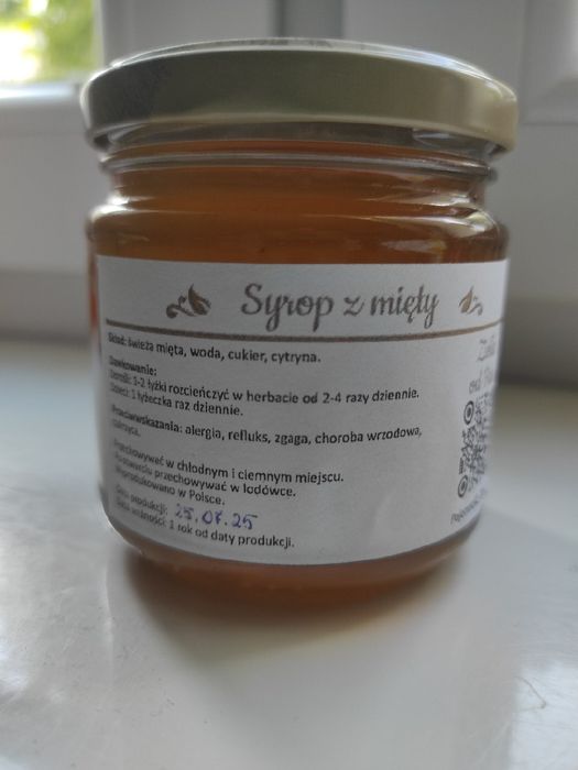 Syrop z mięty 200 ml