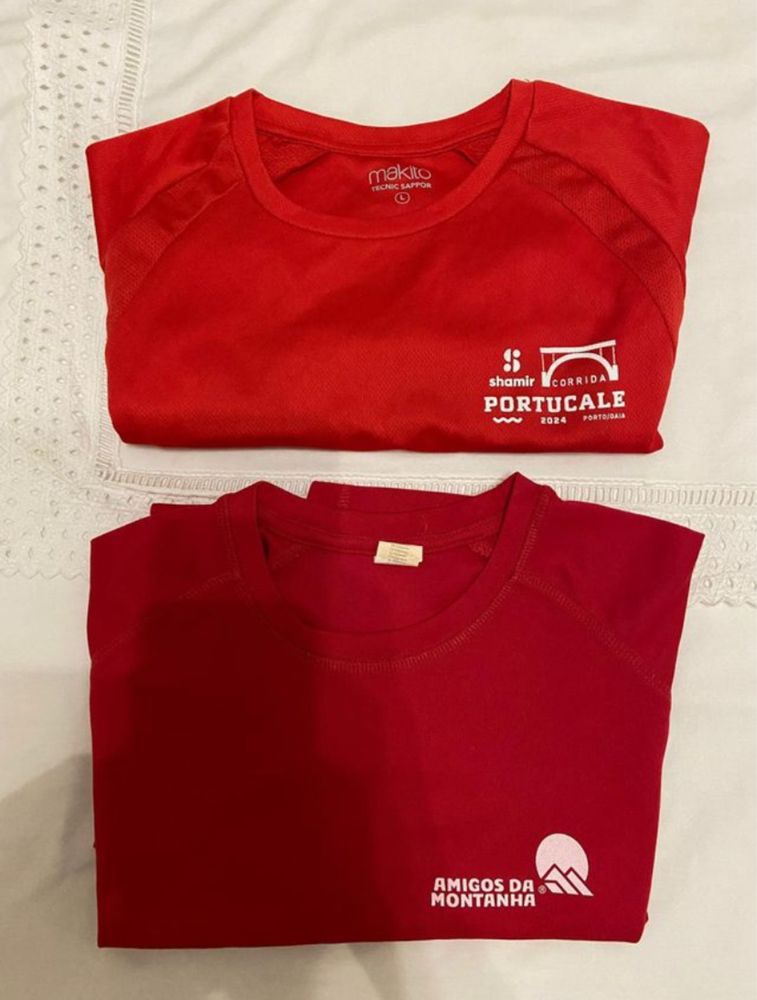 Conjunto 16 camisolas corrida / running
