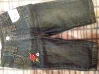 Spodnie jeansowe z haftem dziecięce