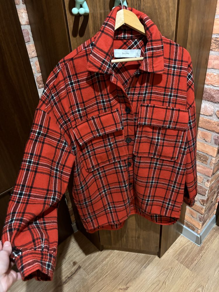 Kurtka koszulowa oversize Bershka M