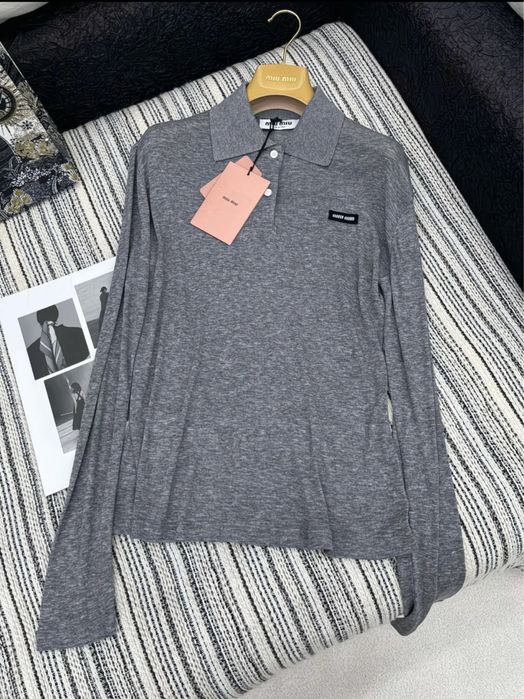 Кофта Miu miu сіра