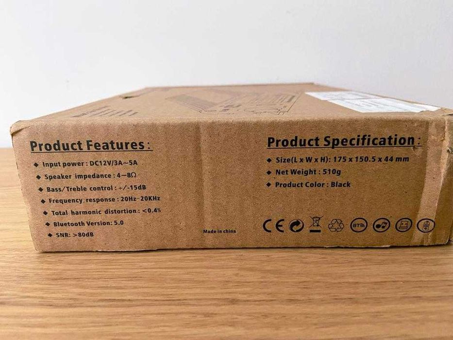 Amplificador S-288 - Digital Audio Player Output Amplifier