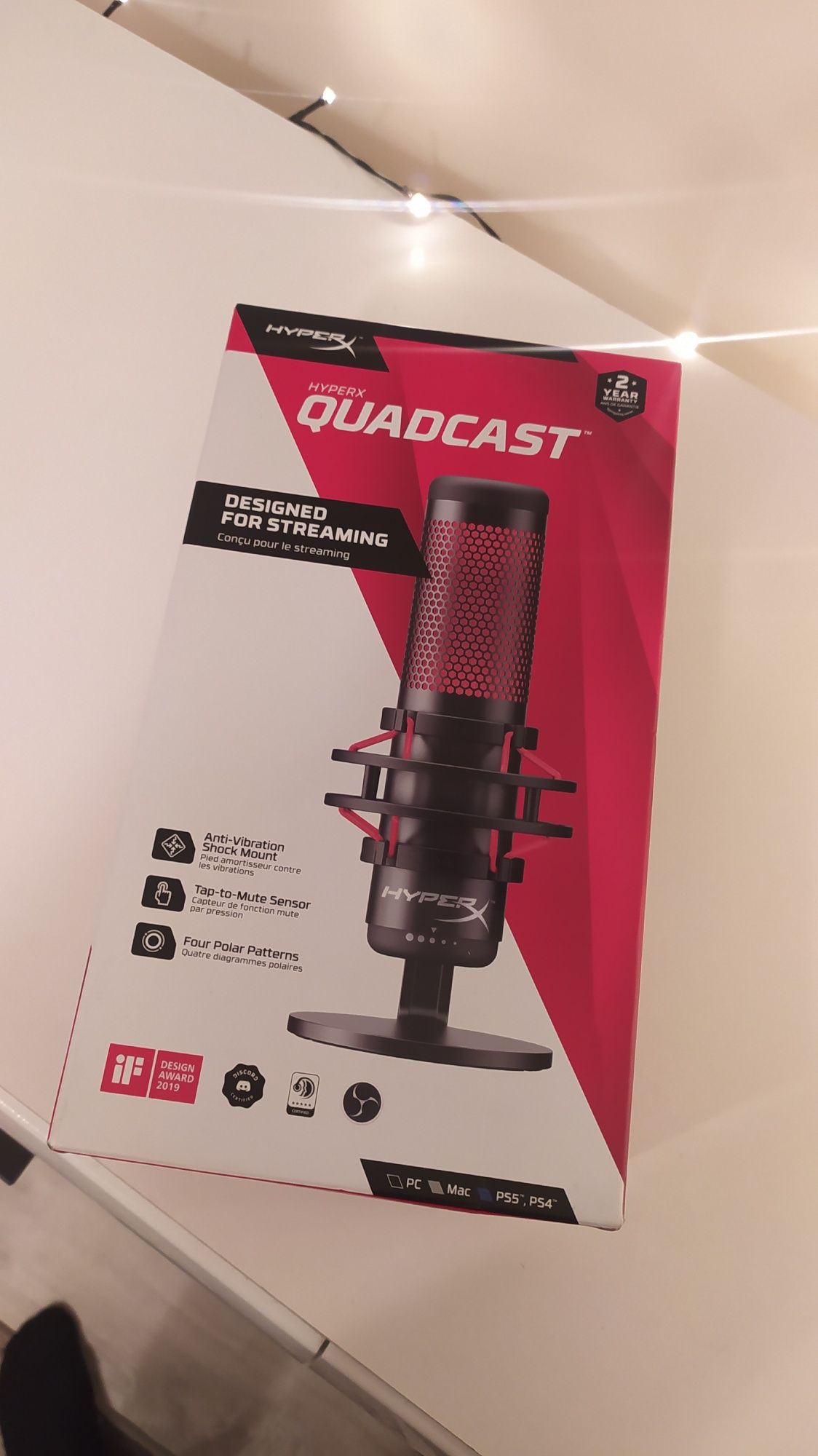 Mikrofon hyperx quadcast