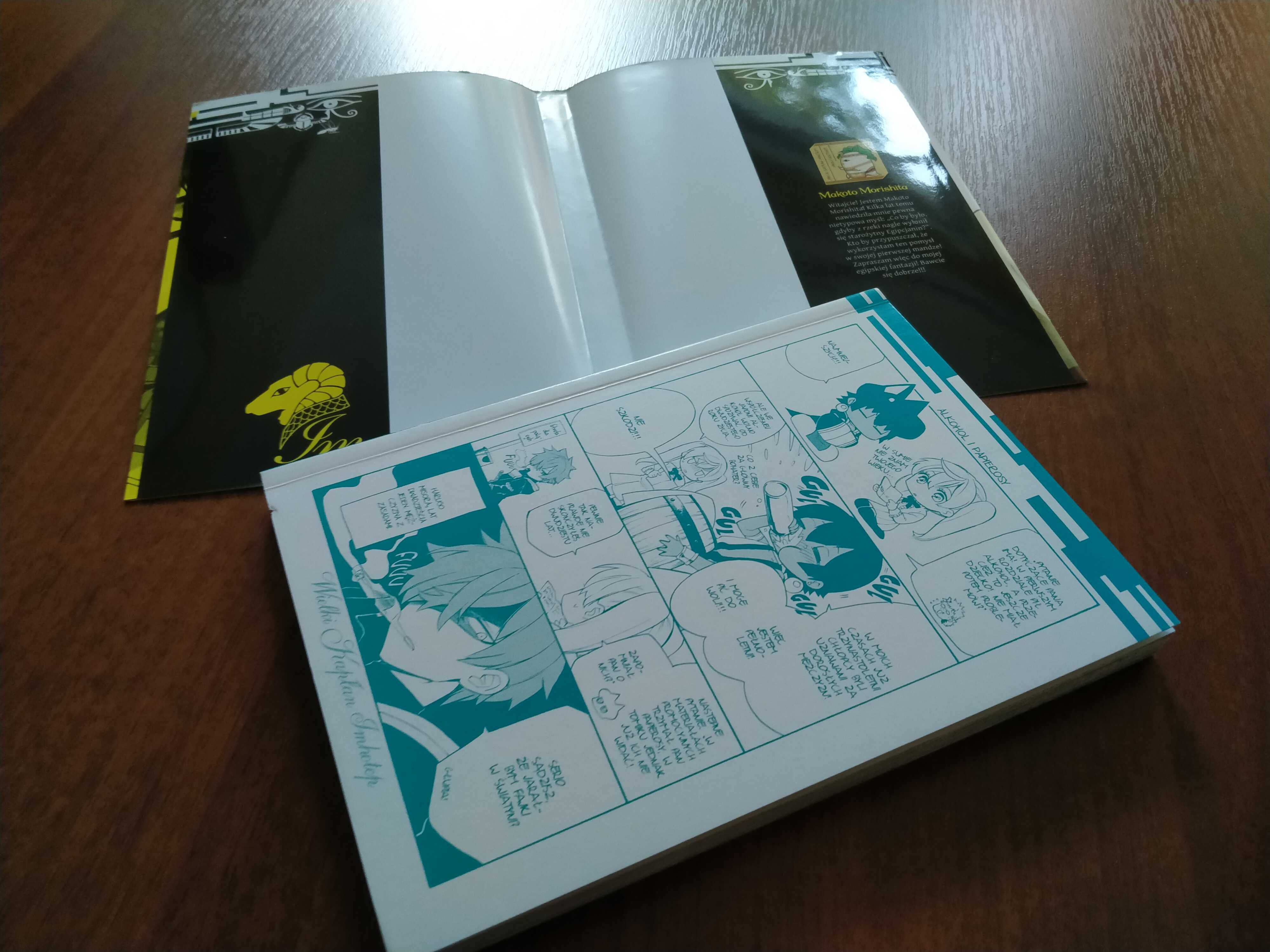 Manga, komiks - Wielki kapłan Imhotep, tom 1
