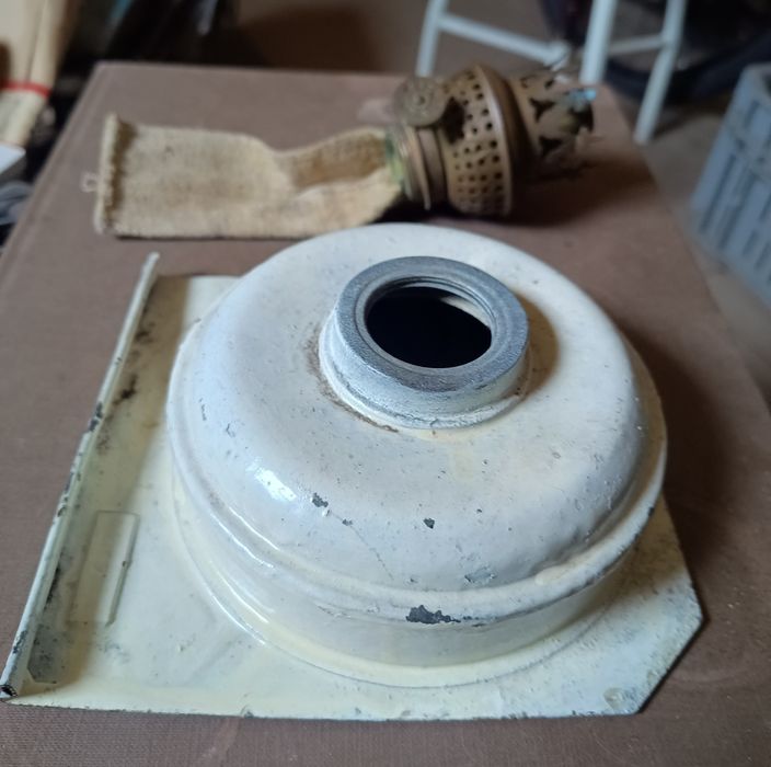 PKP. Lampa naftowa, kolejowa, vintage.