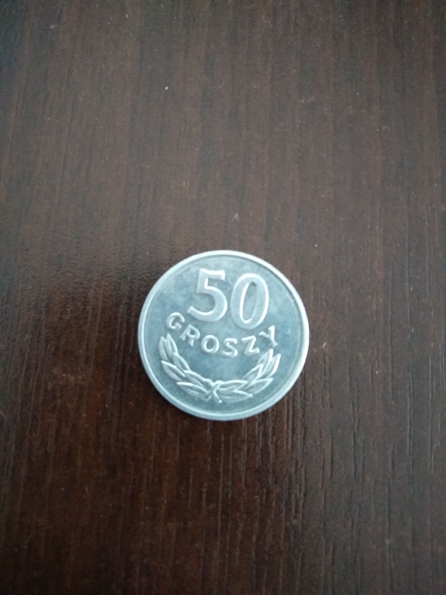Moneta 50 groszy 1985 rok