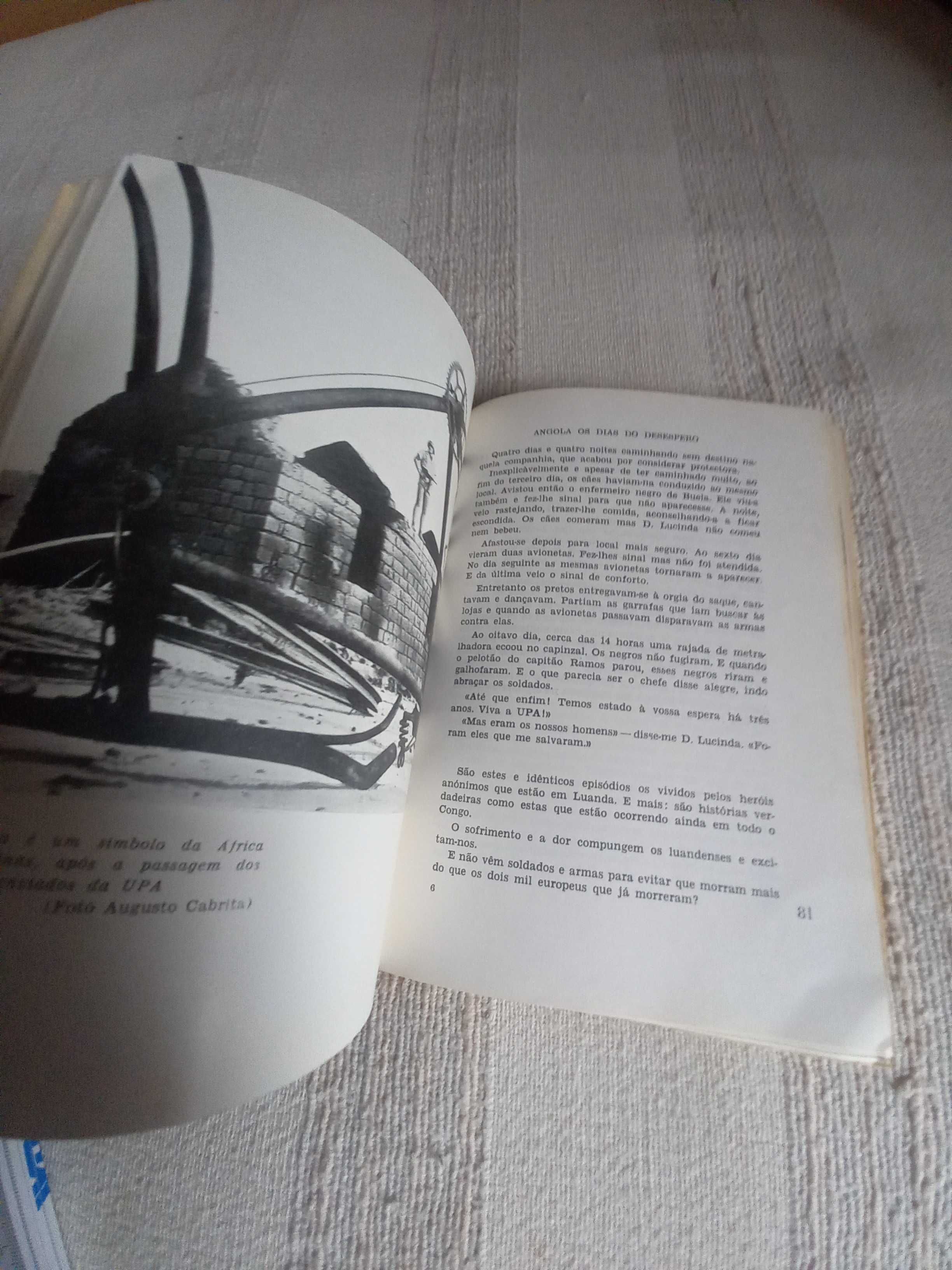 Angola os Dias do Desespero de Horácio Caio Angola em 1961