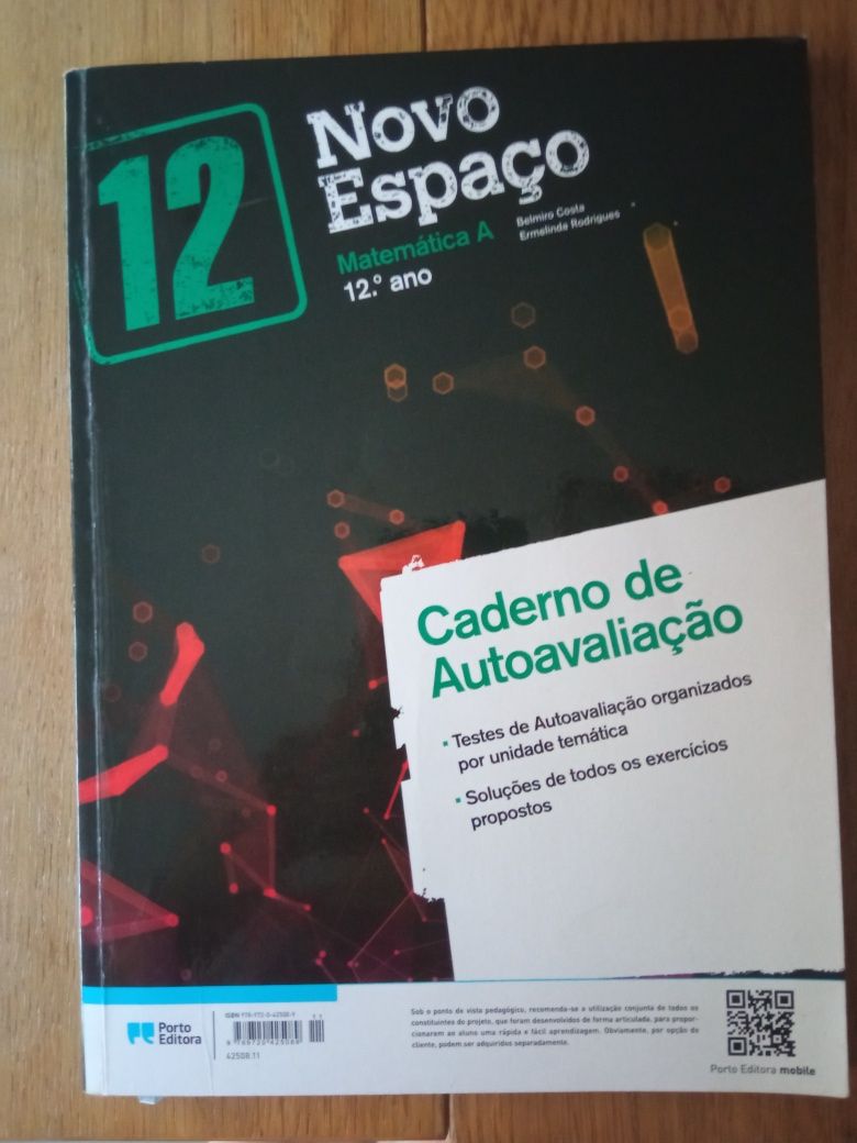 Livro de exercícios de matemática 12 ano