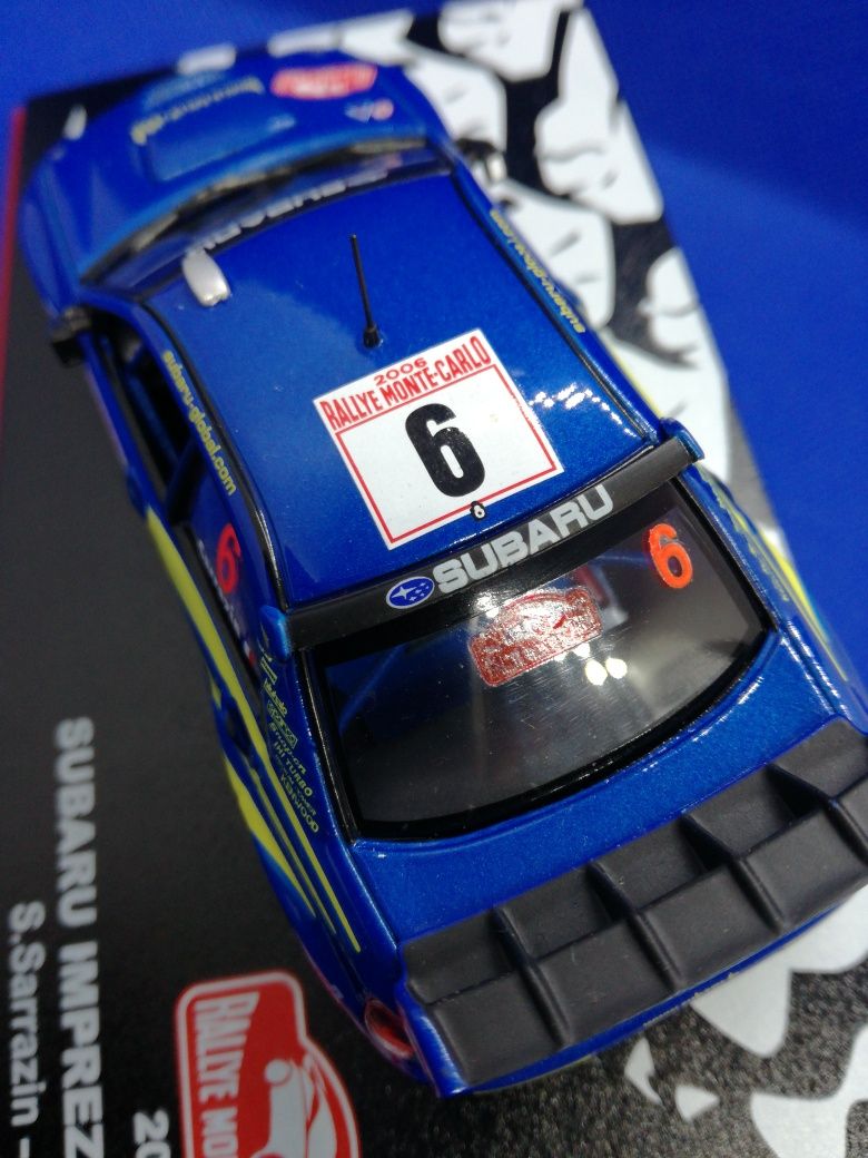 Miniaturas escala 1/43 Subaru Impreza  Novos 3 modelos