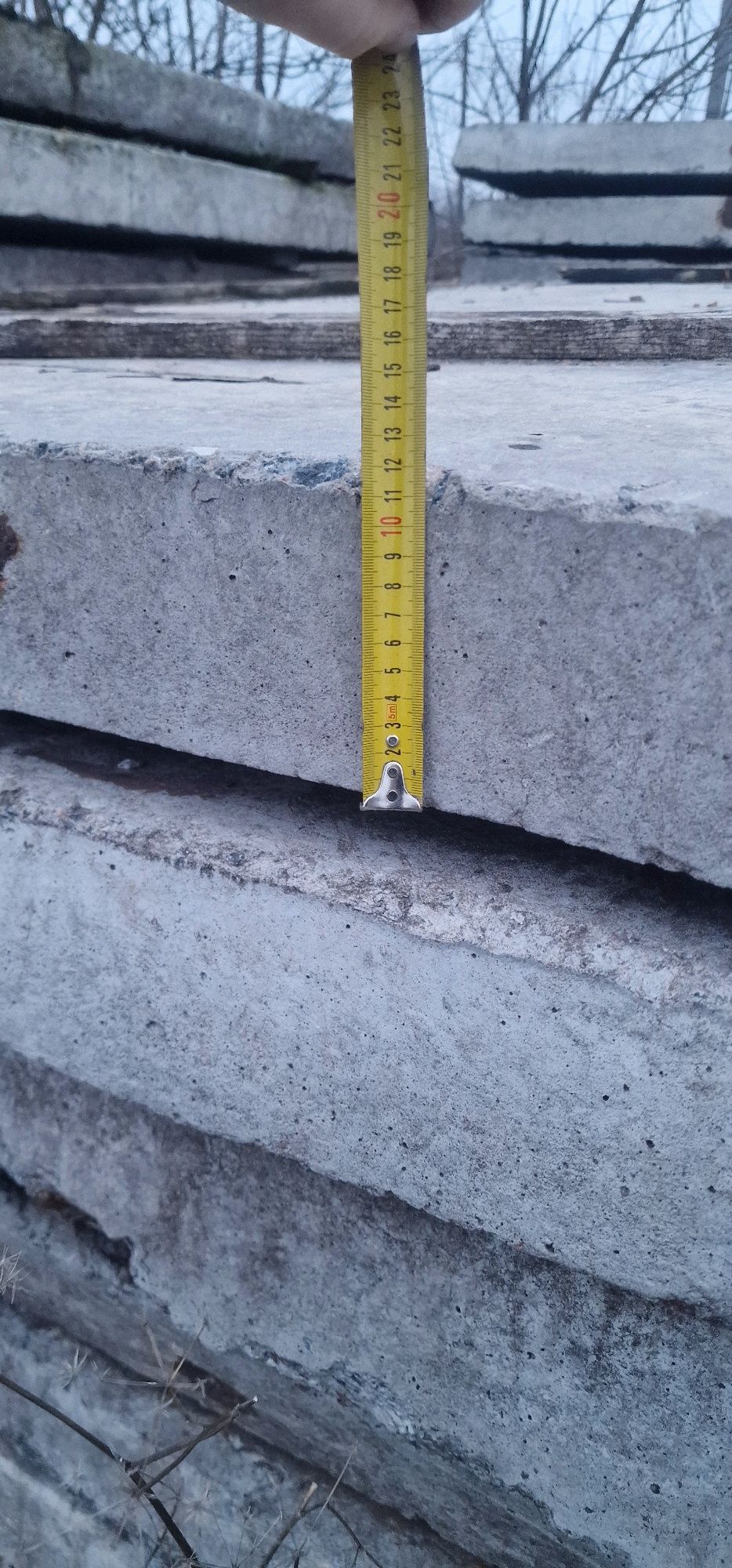 Дорожня плита 2×2=12' см. Товщина.