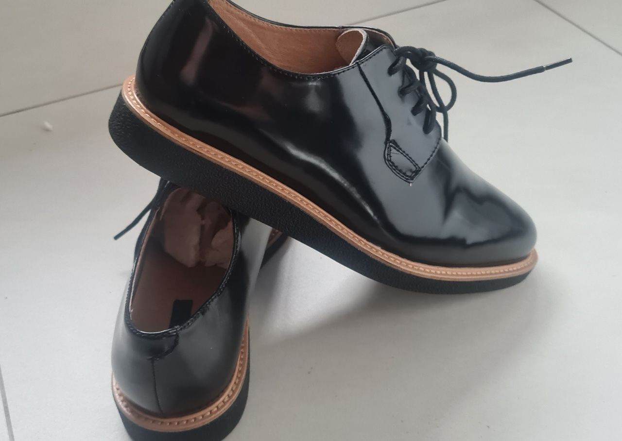 Туфлі чоловічі (40-41 р.), чорні, класичні