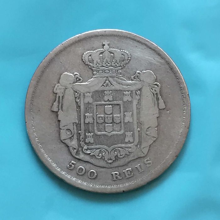D. Pedro V - 500 Réis 1857