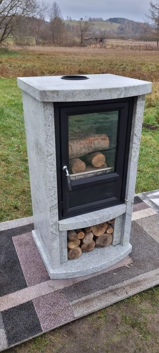 Kominek   koza piecyk kominek wolnostojacy  Super STAN ! ! !