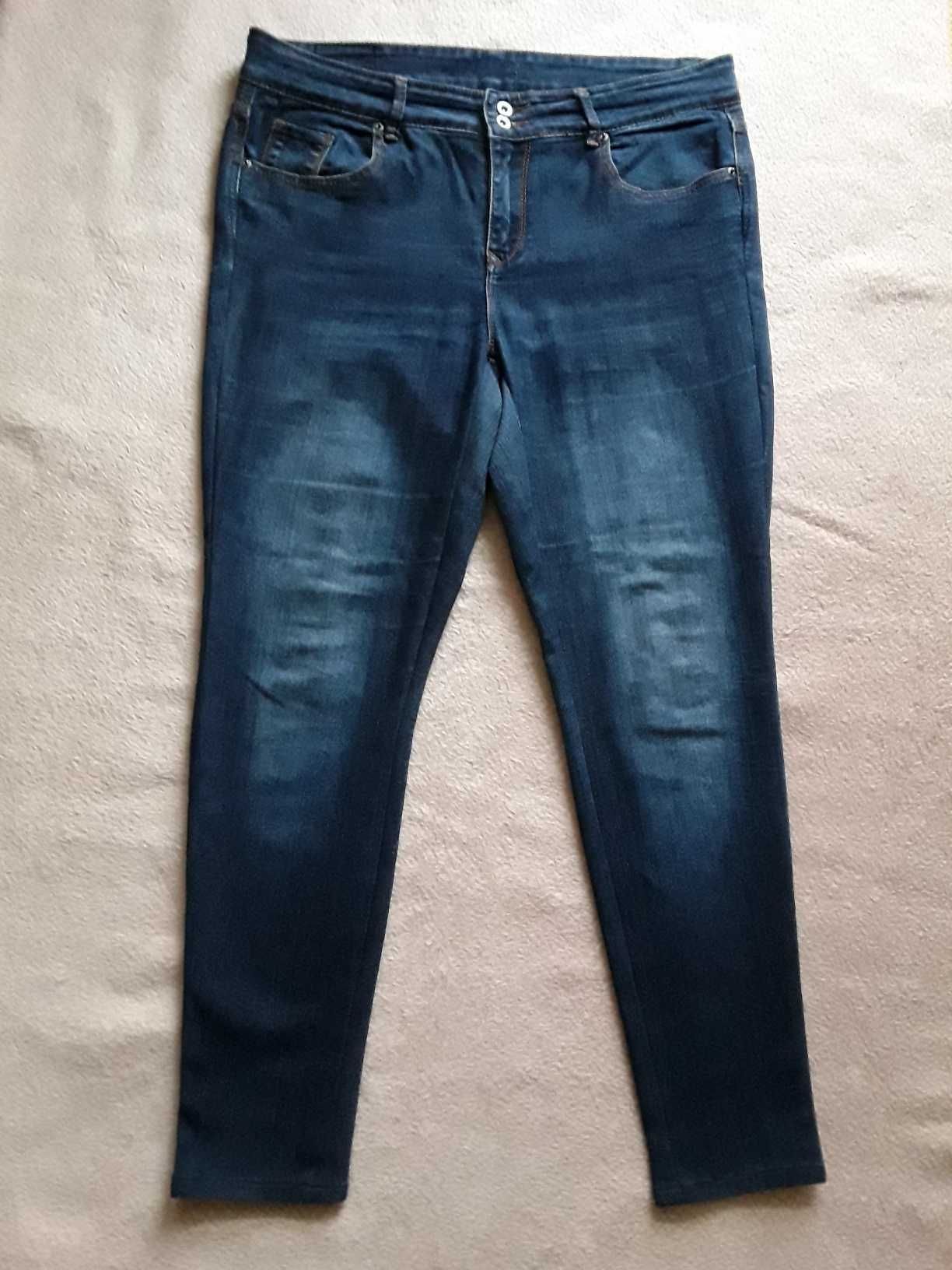 Duże jeans spodnie damskie , stretch - Denim 44/46