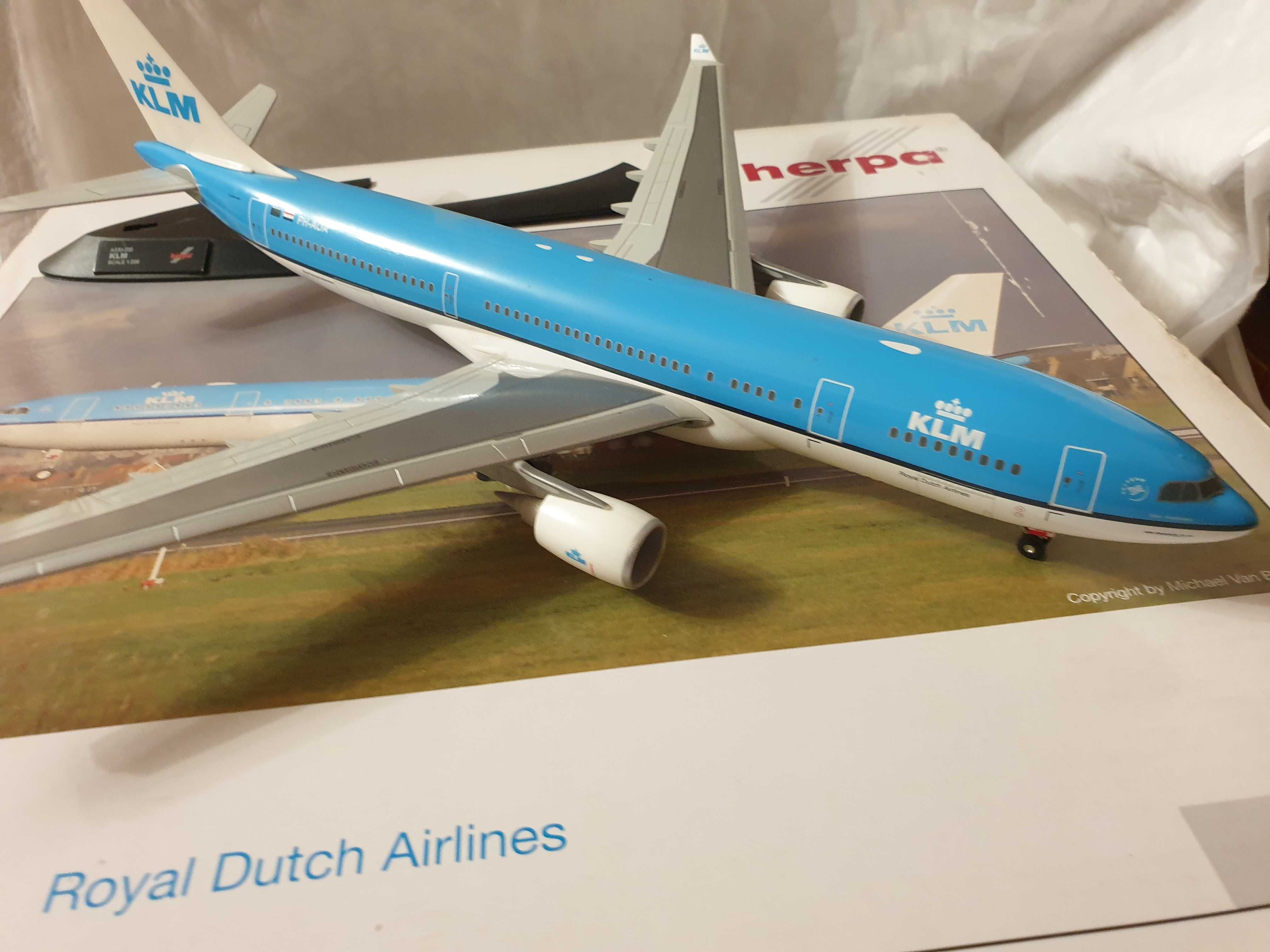 1/200 Herpa 551847 Airbus 330-200 KLM