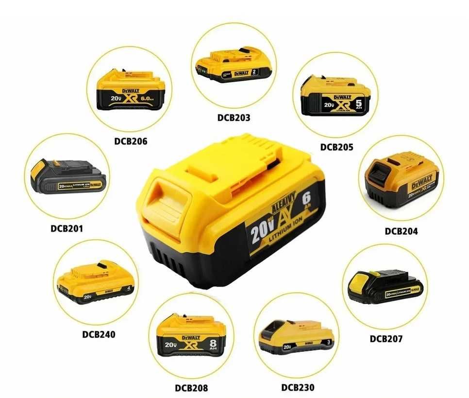 Akumulator bateria DeWalt 18V 20V MAX 6Ah Flexvolt zamiennik NOWY 24h