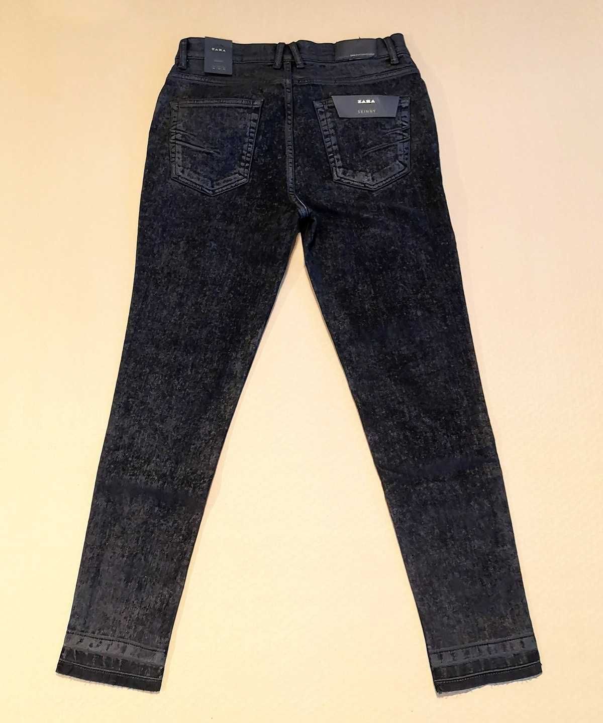 ZARA nowe spodnie jeansowe jeansy skinny fit 38/30