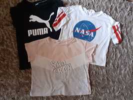 Puma H&M bluzeczki 146/152
