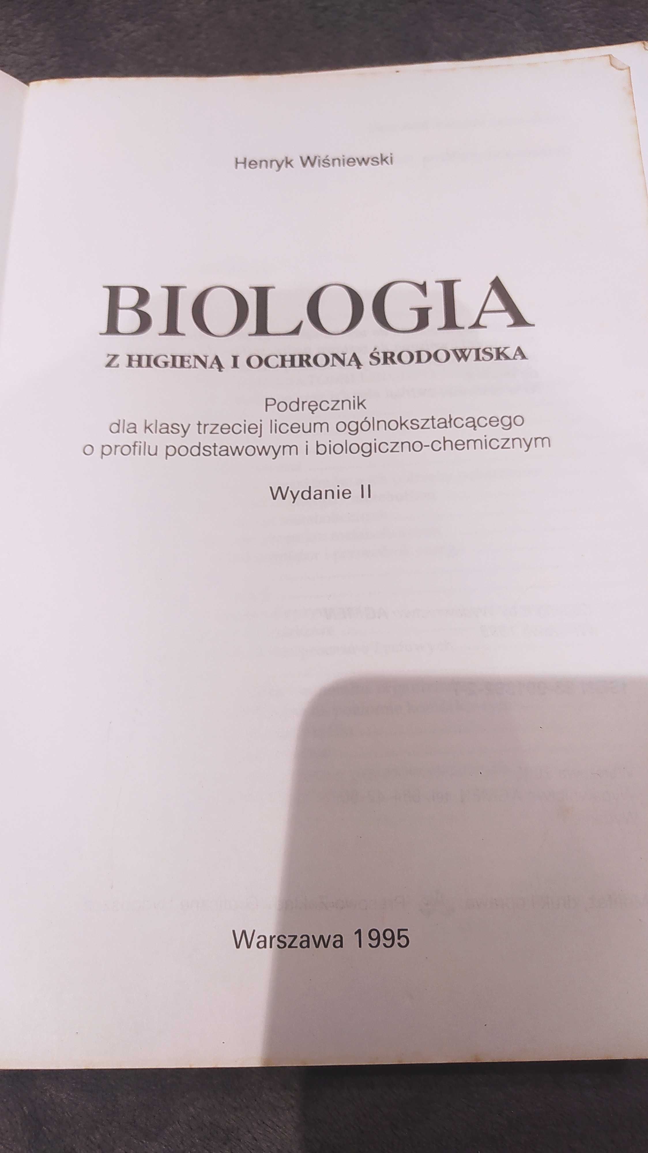 Biologia3, LO, podręcznik, WSiP 1995