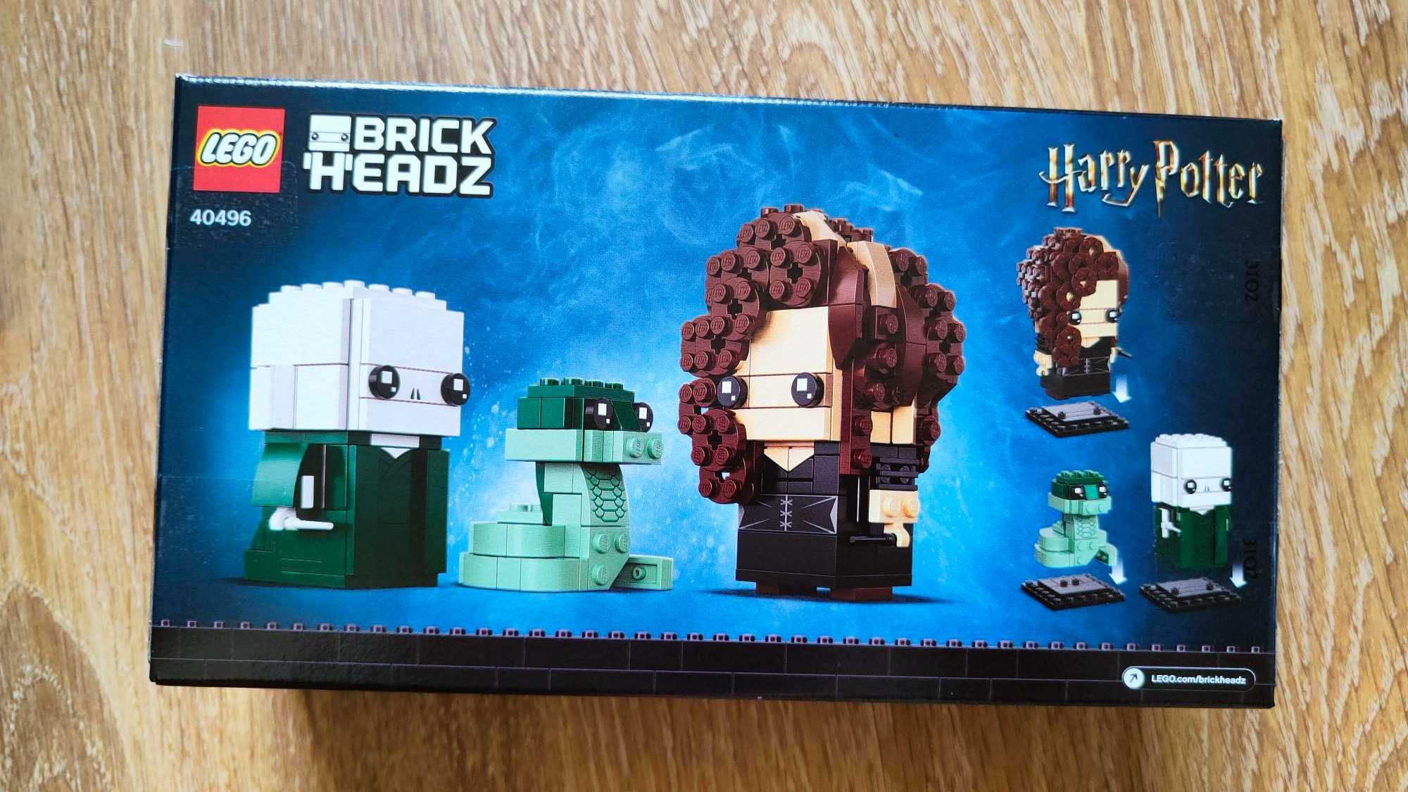 Nowe LEGO BrickHeadz 40496 Voldemort, Nagini i Bellatrix