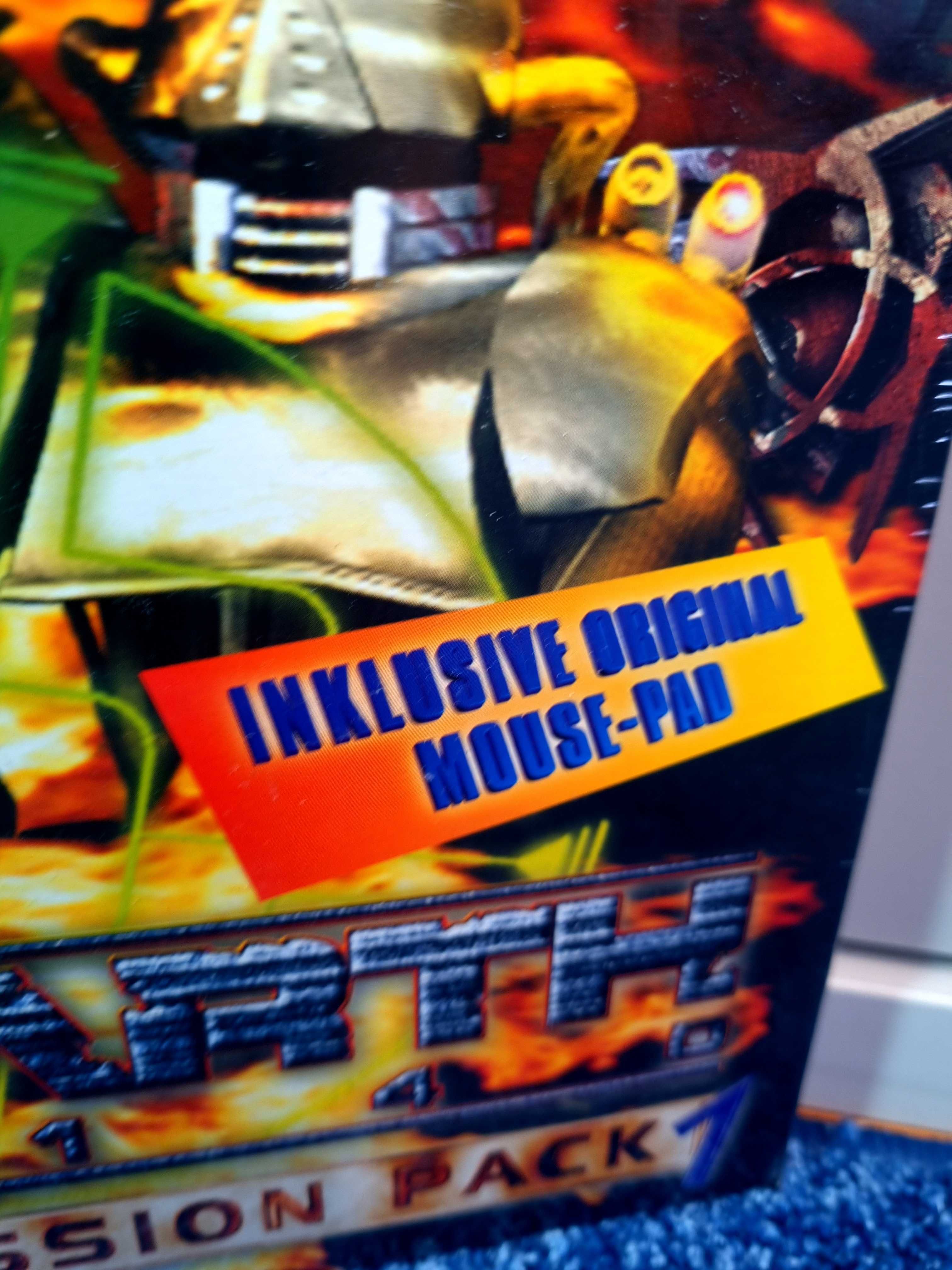 Earth 2140 Mission Pack 1 + Podkładka - PC Big Box DE Nowy w Folii