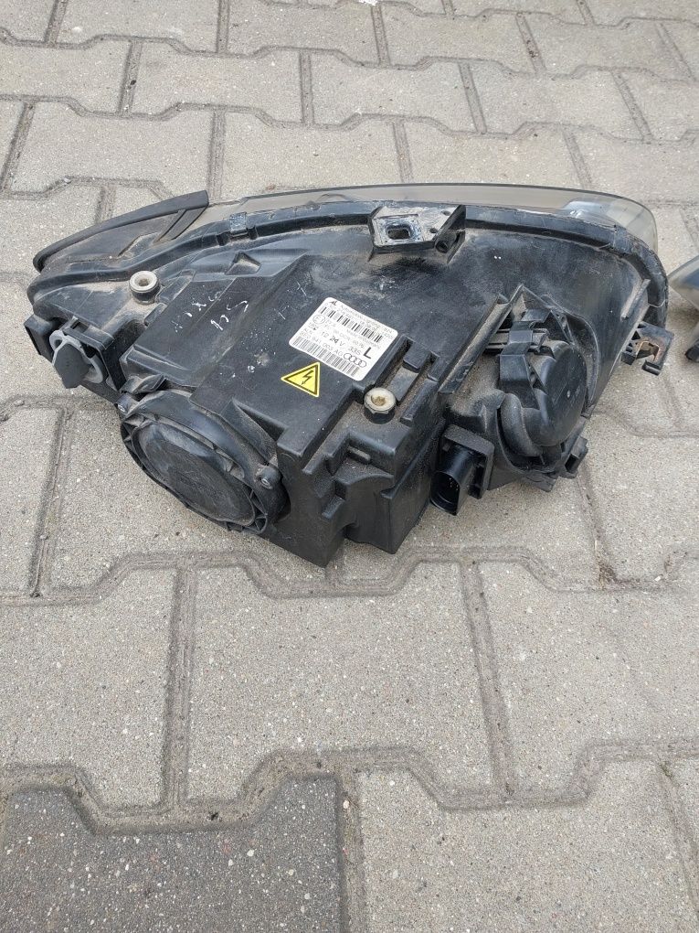 Lampy Audi S4 A4 B7 bixenon reflektory bi xenon przod przednie