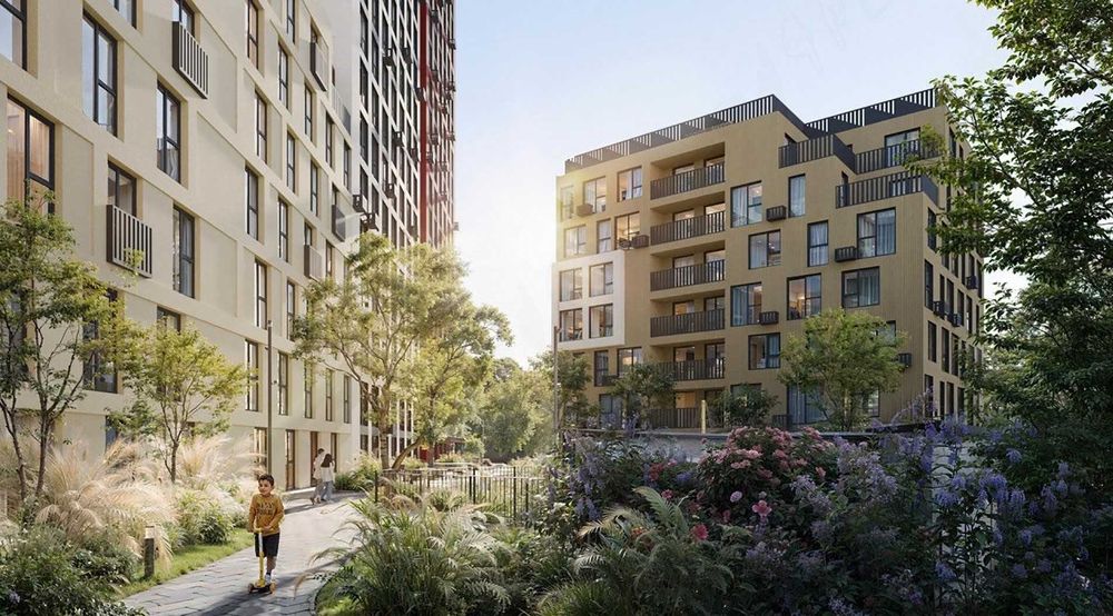 2-кімнатна квартира 58,58 м² з гардеробом і терасою ЖК Brother