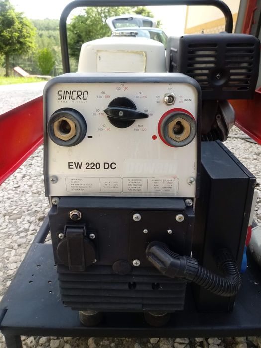 Agregat prądotwórczy 3- fazowy honda ze spawarką zintegrowaną