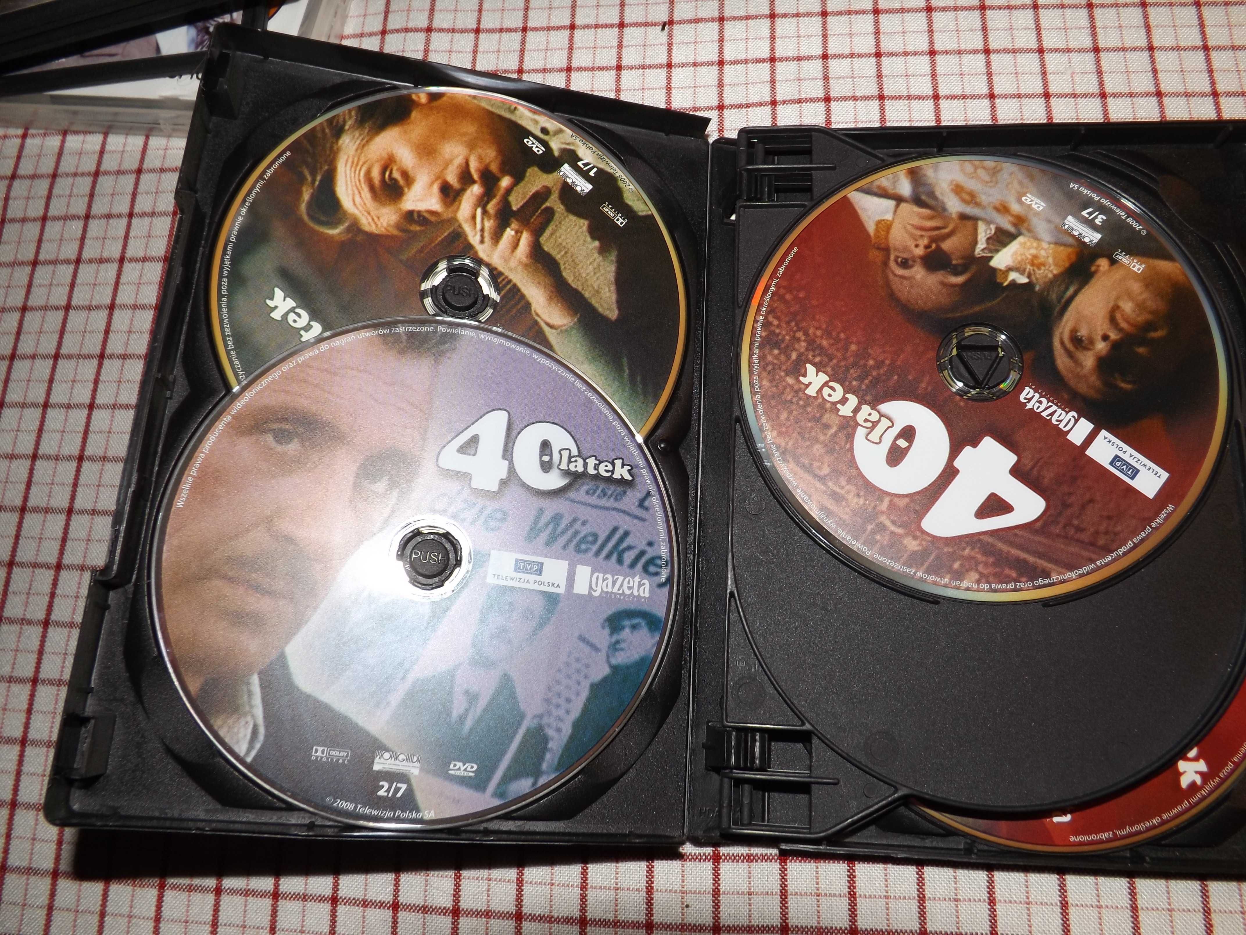 czterdzistolatek 7 dvd  21 odcinków filmy