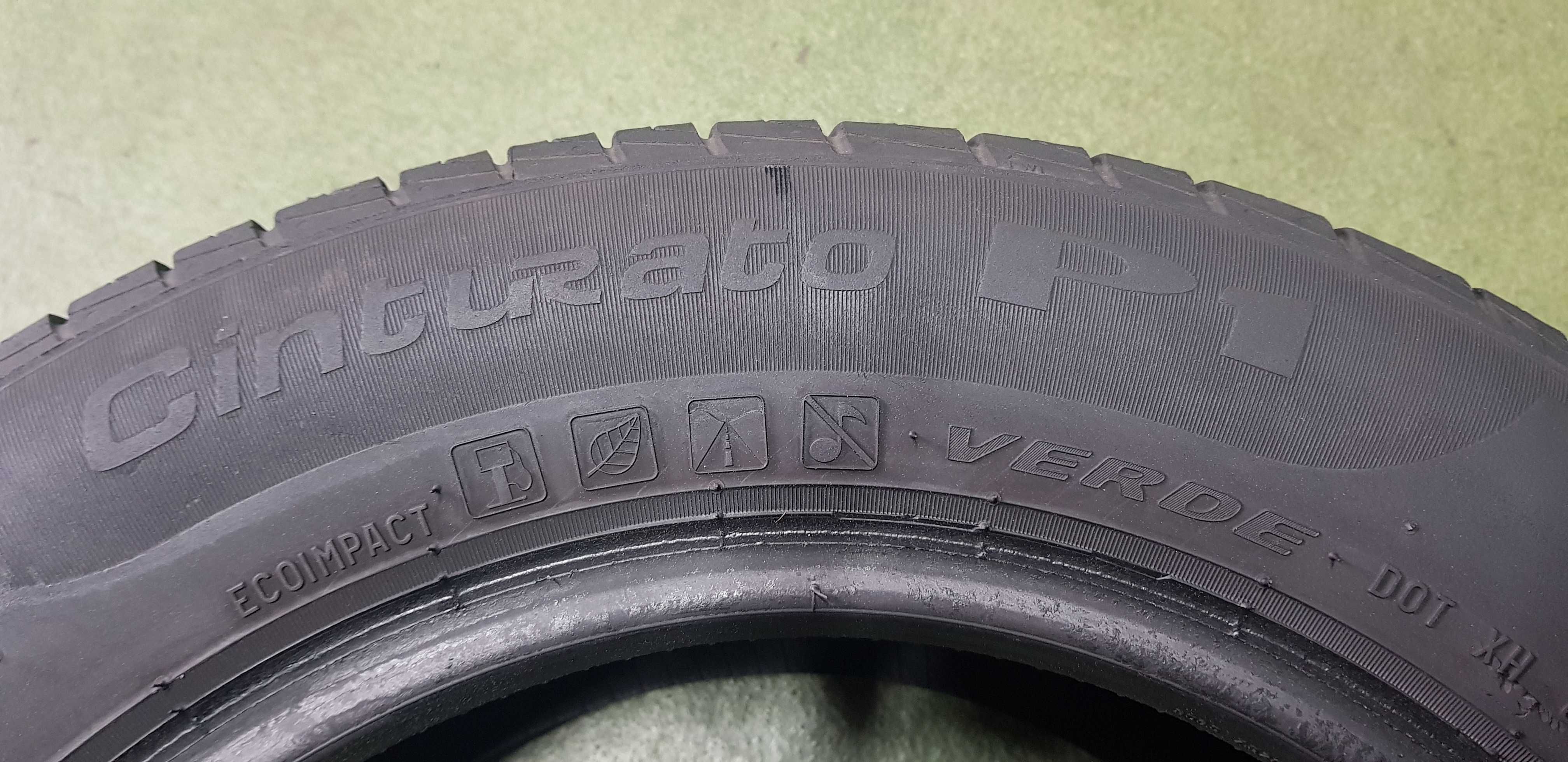 Komplet 185 65 R14 86T Pirelli Cinturato P1 bieżnik 4x6,6mm