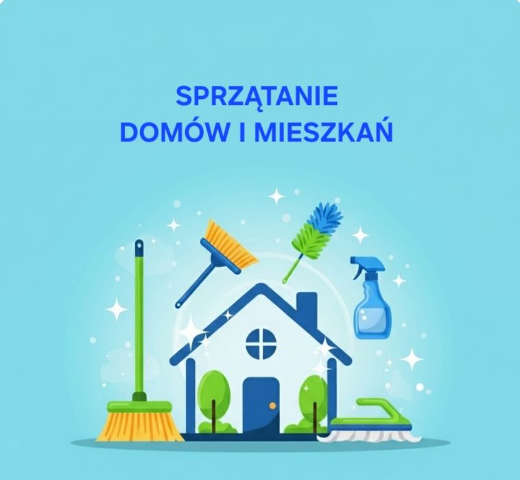 Sprzątanie domów I mieszkań