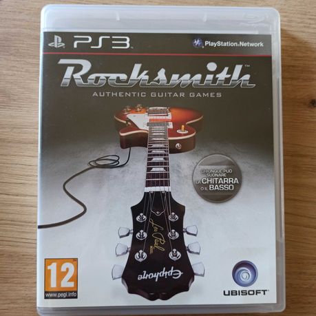 Rocksmith authentic guitar games, ps3.