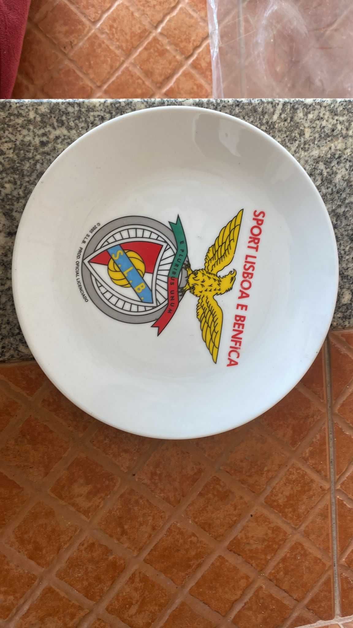 Pratos Benfica e Porto