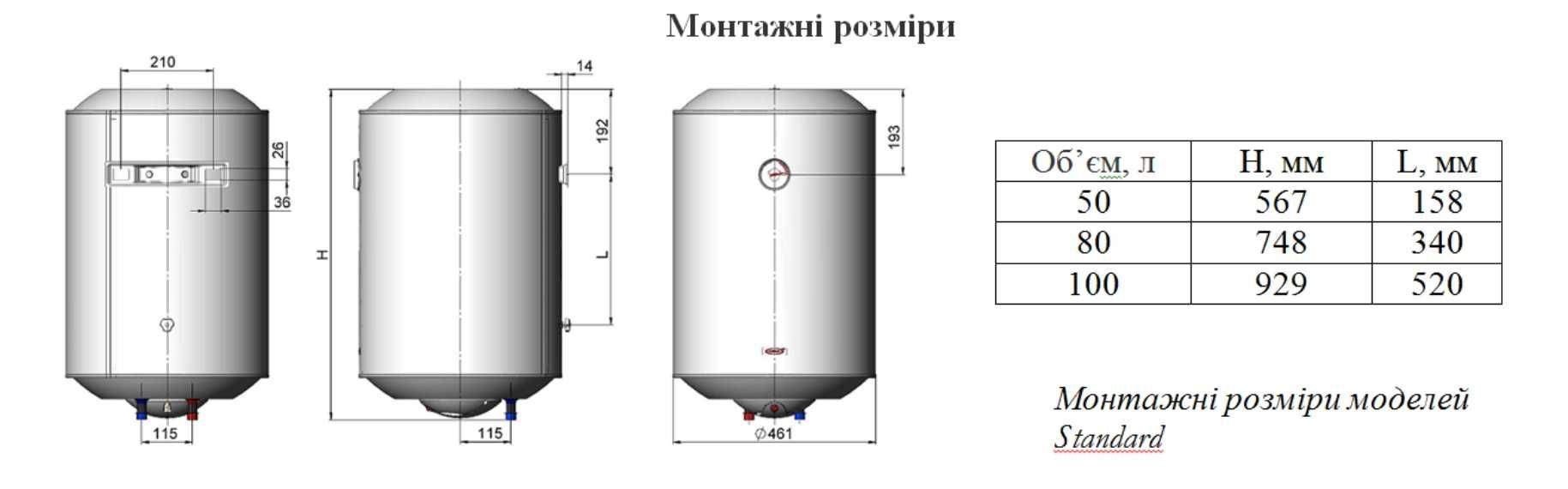 Водонагрівач/Бойлер Nova Tec,WHP,Termopan,Chaika, ЦІНИ ВІД ВИРОБНИКА!