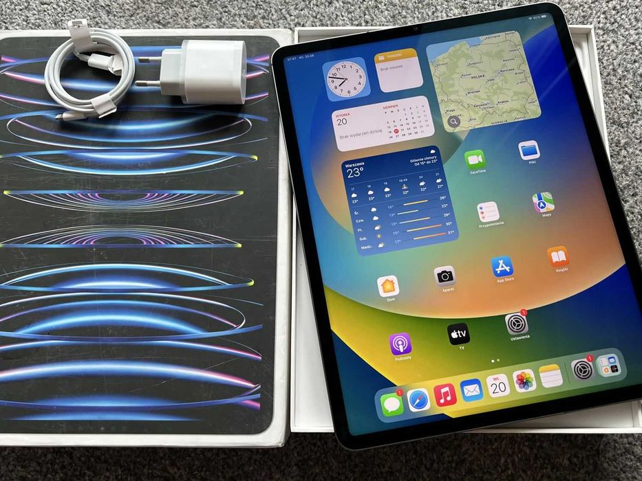 IPAD 12.9 5 Generacja 13" 128GB WIFI Cellular LTE 5G BAT99% GWARANCJA