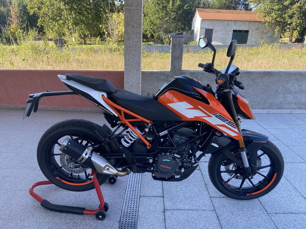 KTM DUKE 125 (Laranja)