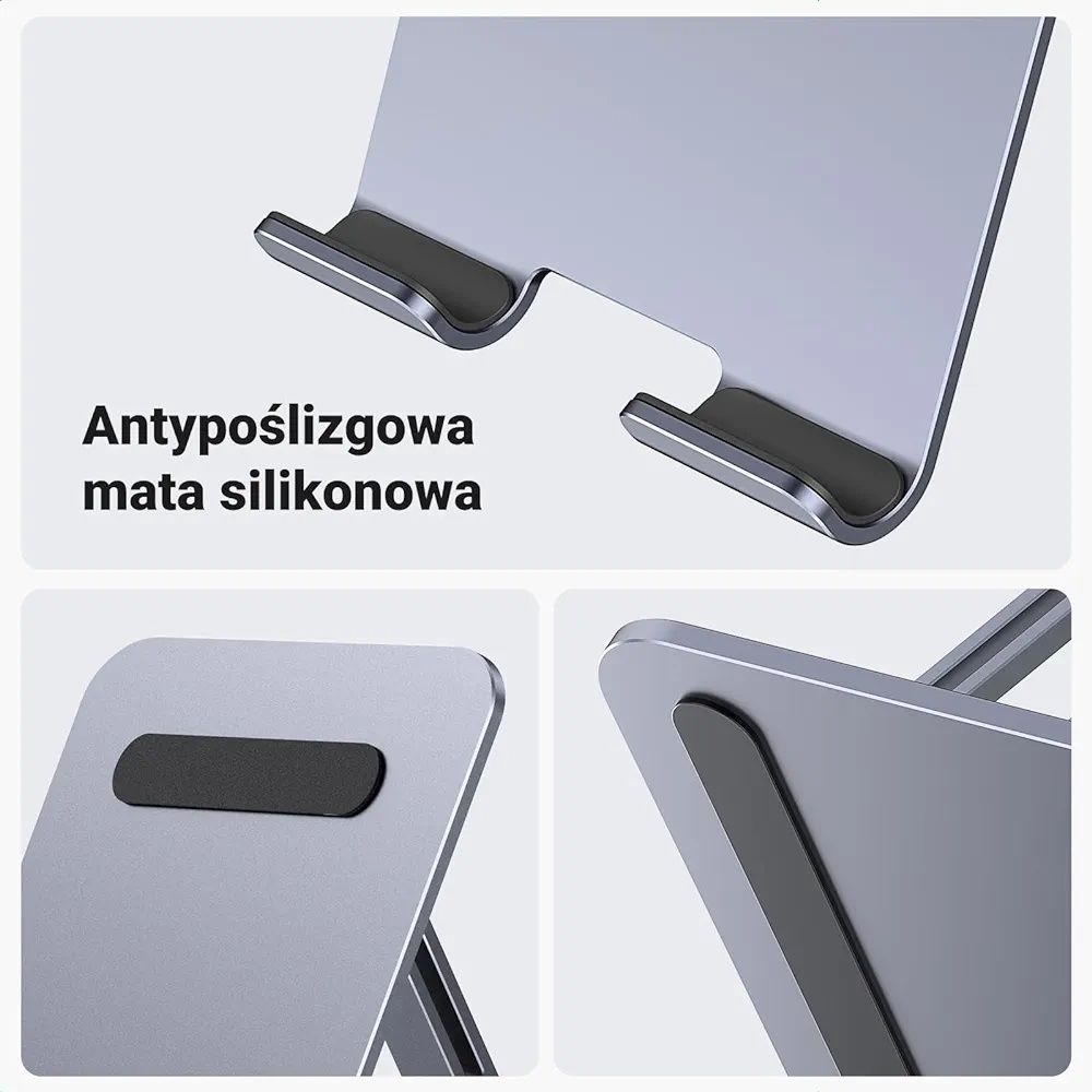 Ugreen 51414 uchwyt aluminiowy czarny na tablet