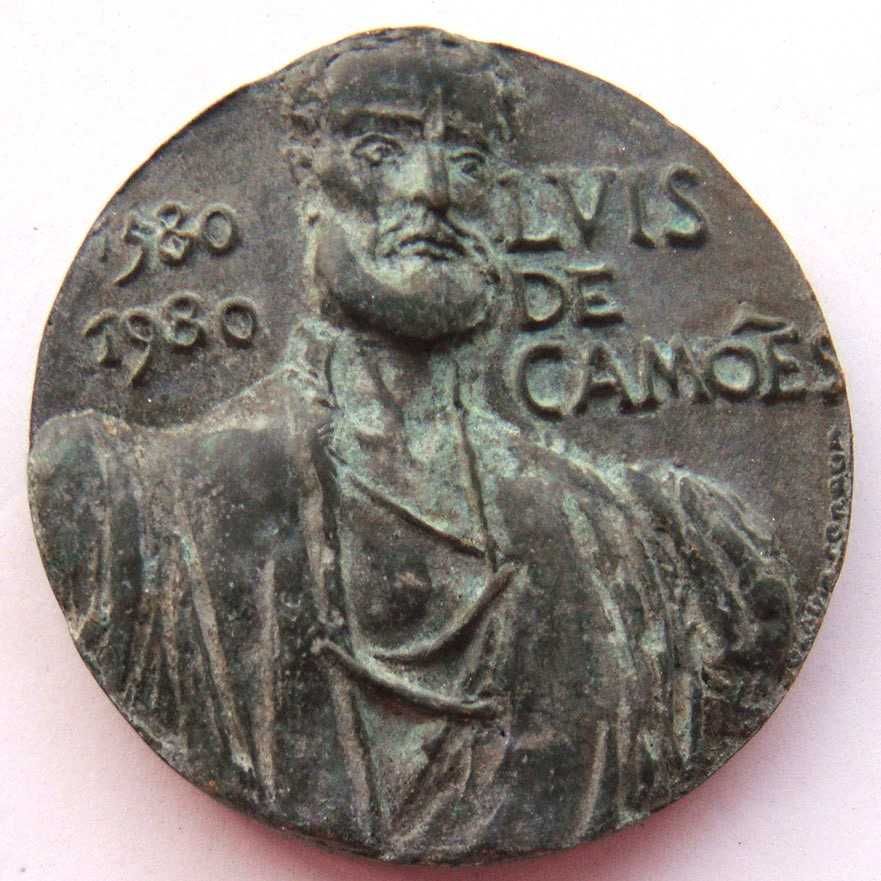 Medalha de Bronze IV Centenário de Luís de Camões por JOAQUIM CORREIA